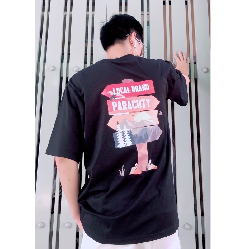 Áo thun nam nữ Unisex PARACUTY 7 sắc màu P08 chất liệu cotton 100%, co giãn 4 chiều, dày dặn, form rộng tay lỡ | BigBuy360 - bigbuy360.vn