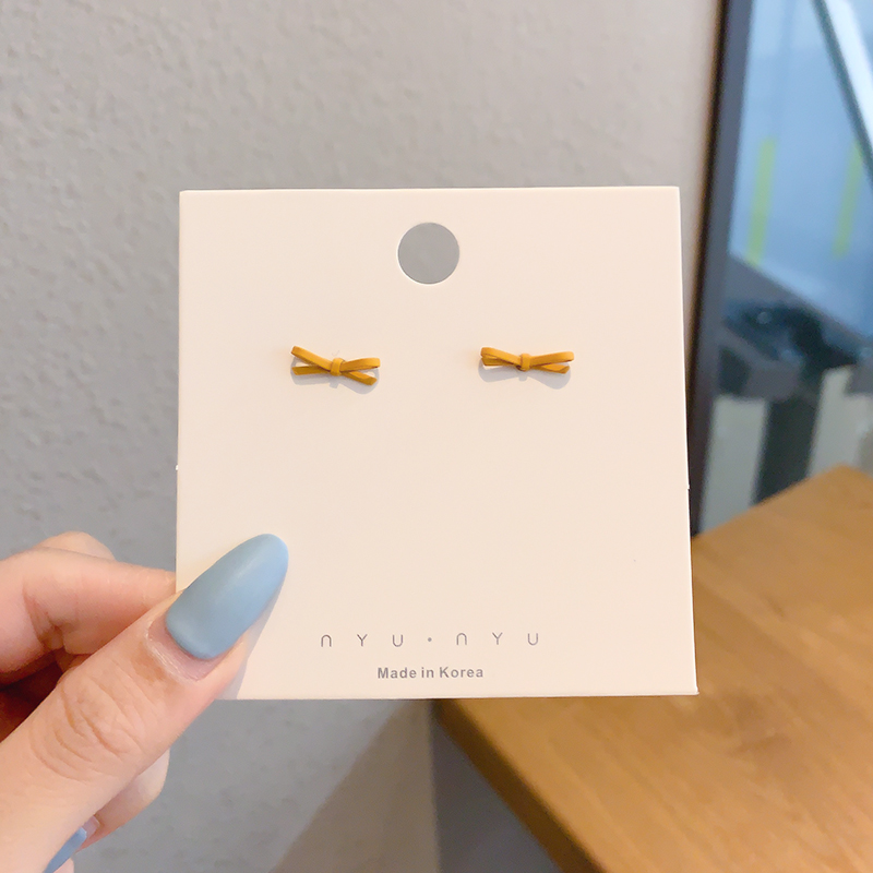 Bông Tai Thiết Kế Đơn Giản Thời Trang Hàn Quốc 2020