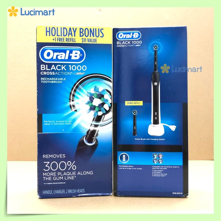 Bàn chải điện Oral-B Pro 1000 Rechargeable Battery Toothbrush [Hàng Đức]