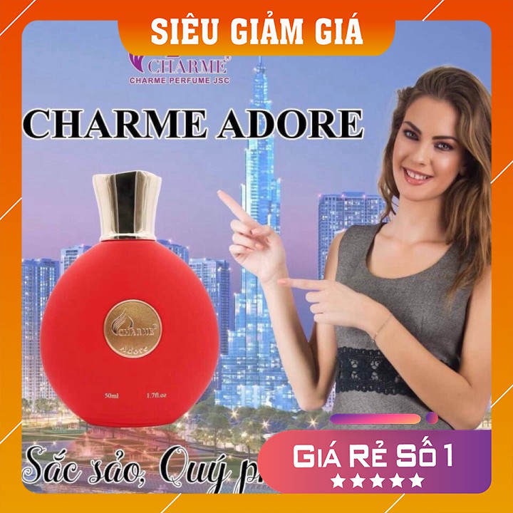 [FreeShip – Xả kho] NƯỚC HOA CHARME ADORE 50ML  NƯỚC HOA CHÍNH HÃNG