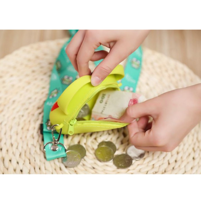 Túi dẻo silicon dây dù hình thú