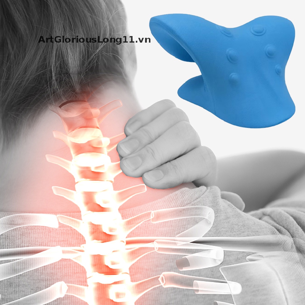Gối Kê Cổ / Vai Co Giãn Điều Chỉnh Đúng Tư Thế