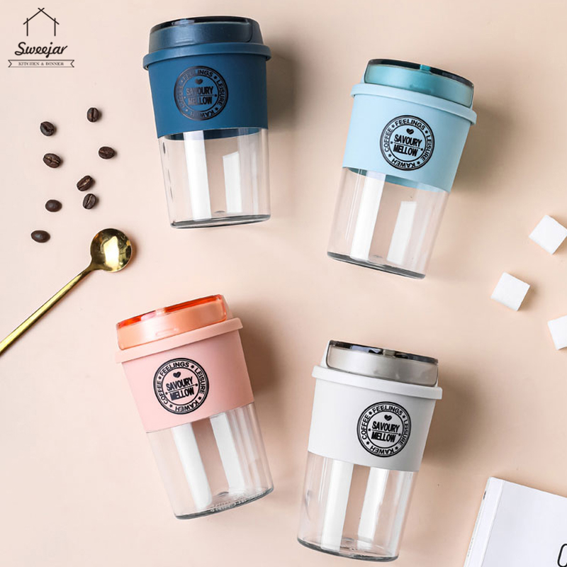 SWEEJAR Portable Coffee Mug Tea Cup