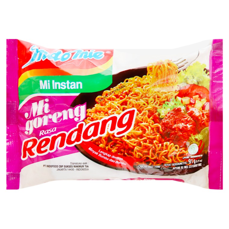 Set 20 gói mì xào khô indomie đủ vị