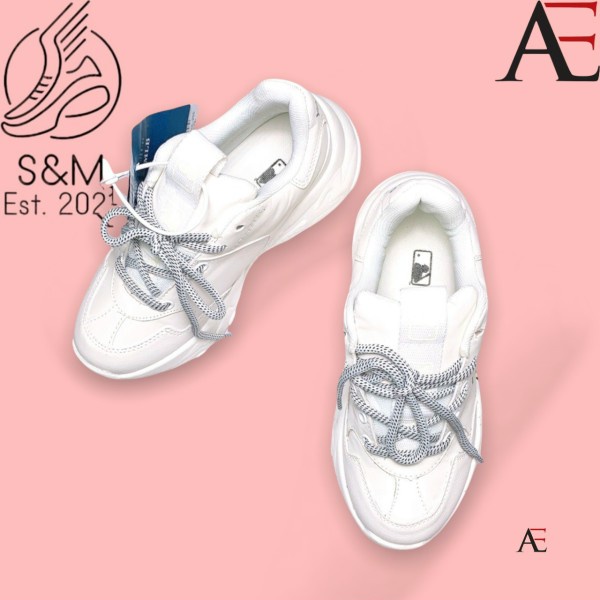 Giày _MLB NY, Giày Sneaker NY Da Bò Cao Cấp Đế Cao Tăng Chiều Cao Full Box Bill | BigBuy360 - bigbuy360.vn