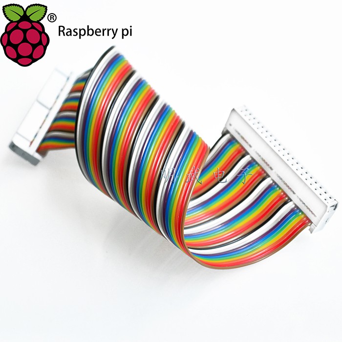 [1 SỢI] Dây GPIO Raspberry Pi B+ 40P