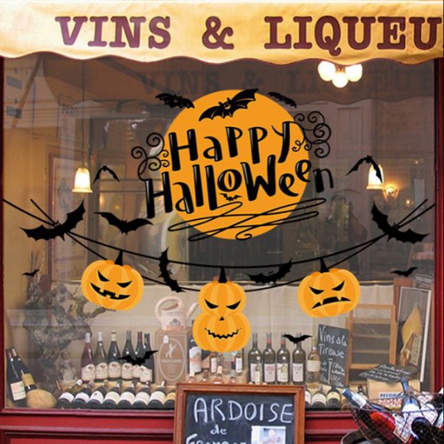 Decal dán tường Halloween  (Mã số XL625)
