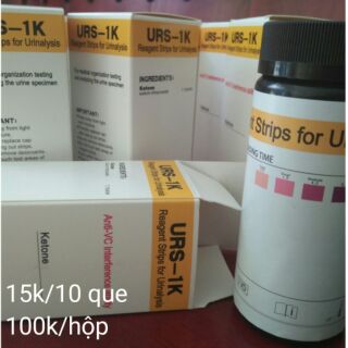 Que thử ketone 1 hộp