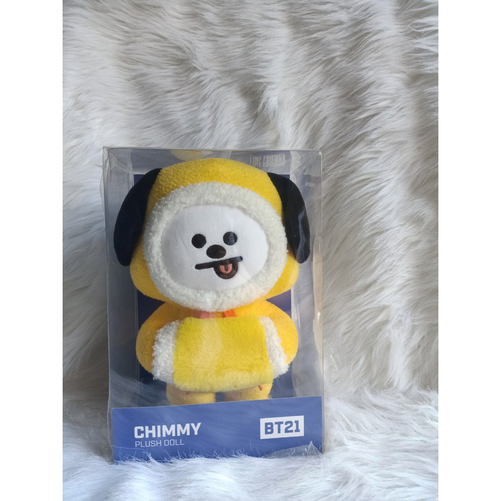 Standing doll chimmy ver giáng sinh BT21 nguyên seal