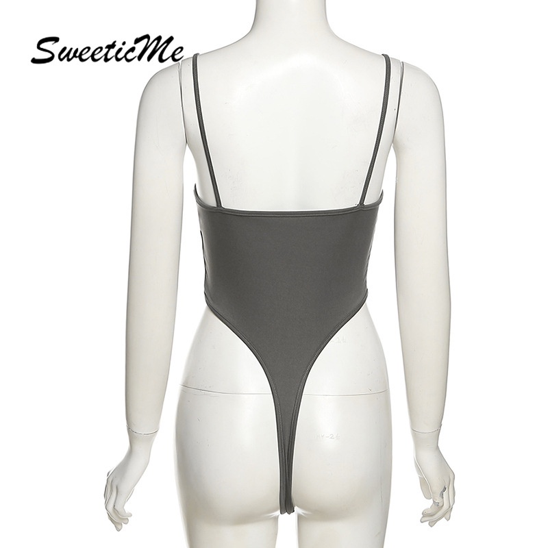 Bodysuit Hai Dây Mỏng 2022 Dáng Ôm In Họa Tiết Mới Quyến Rũ Cho Nữ | BigBuy360 - bigbuy360.vn