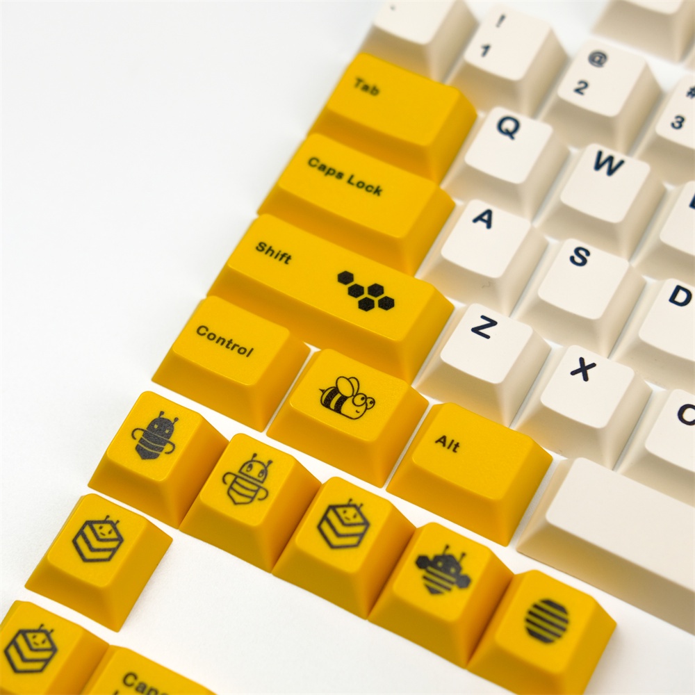 GMK ong keycaps, 124 phím keycaps Cherry Profile DYE-SUB Cá nhân hóa GMK Keycaps cho bàn phím cơ