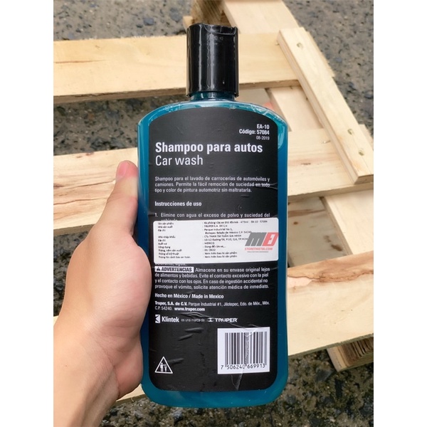 EA-10 Nước xà phòng rửa xe cao cấp 473ml Klintex