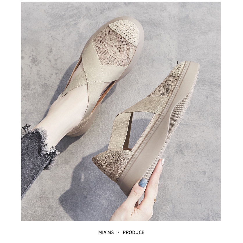 Giày sandal phong cách Hàn Quốc năng động trẻ trung dành cho nữ