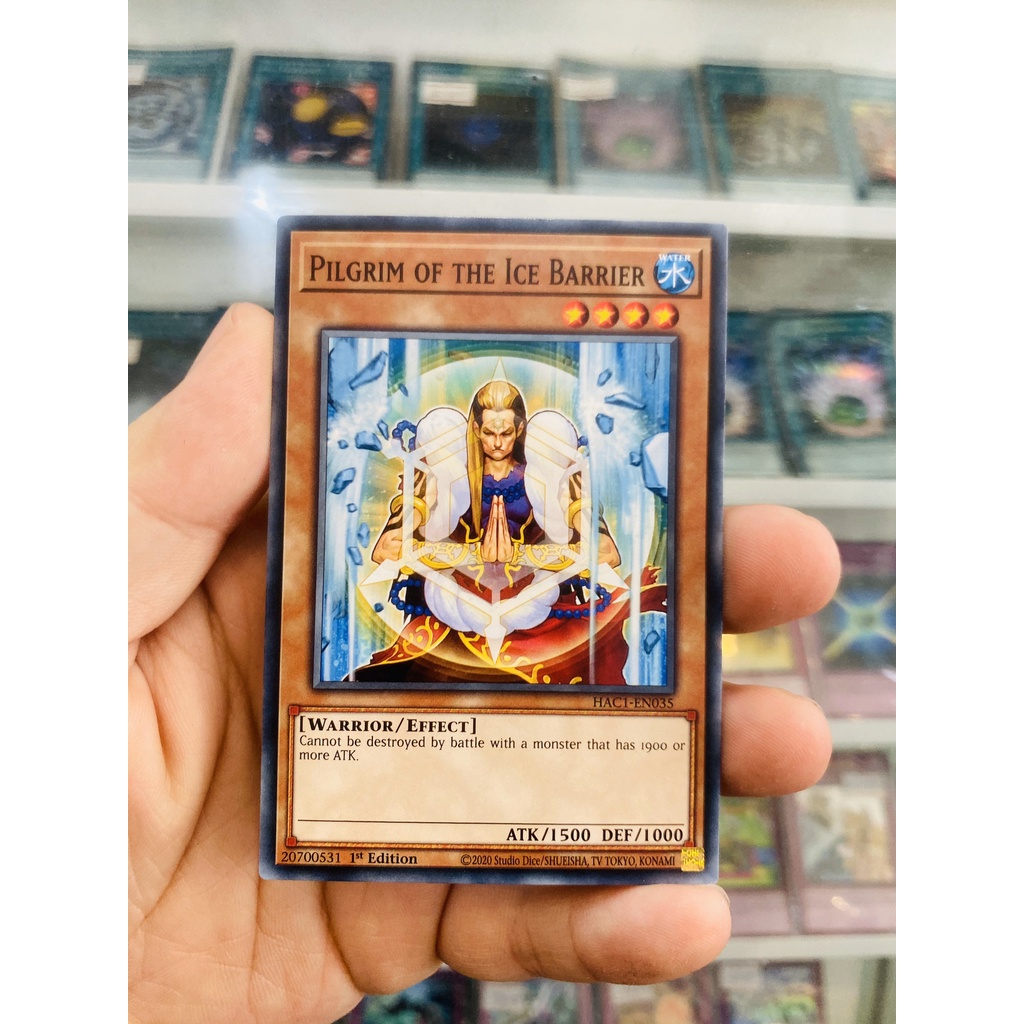 Thẻ Bài YugiOh! Mã HAC1-EN035 - Pilgrim of the Ice Barrier - Common - 1st Edition