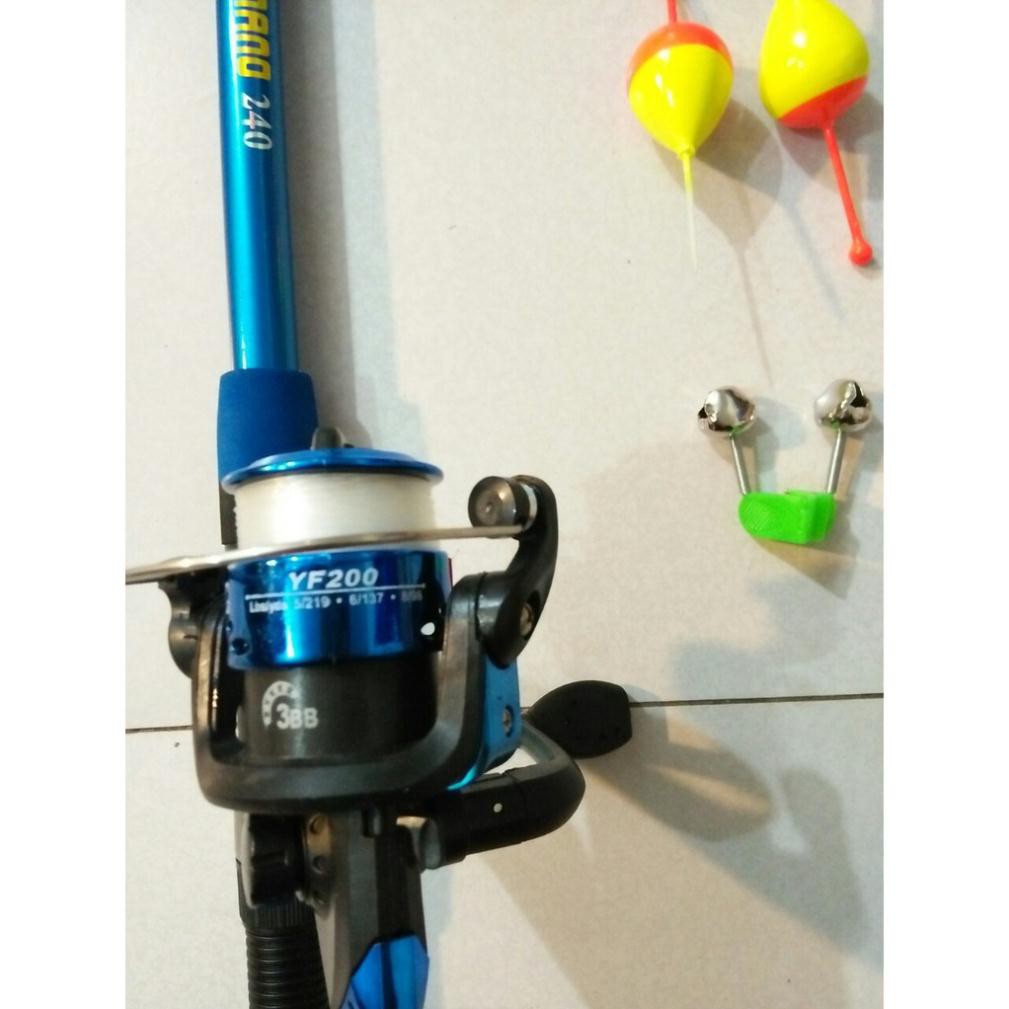 Combo bộ Cần Câu Máy Shimano 2m4 chính hãng [Đồ Câu Duli] .