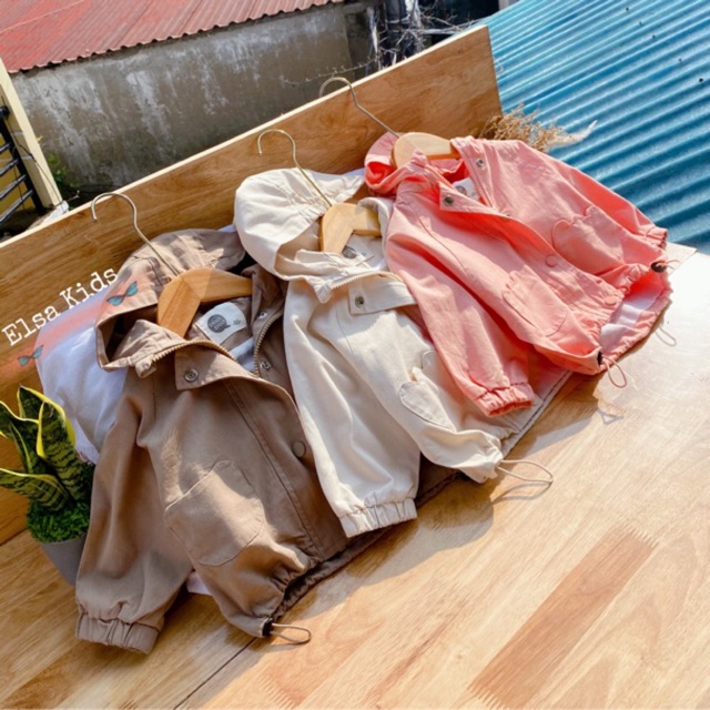 ÁO KHOÁC KAKI MỀM 3 MÀU