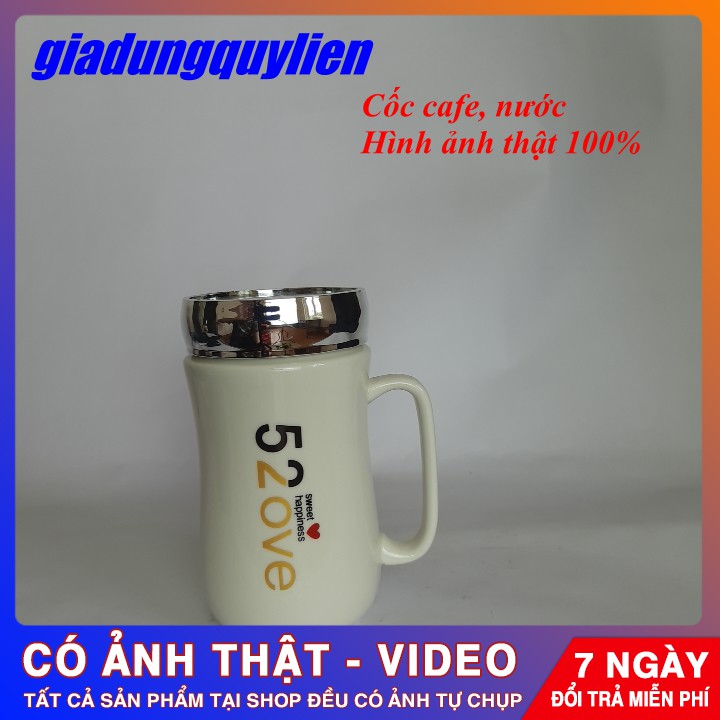 Cốc/ ly sứ cao cấp dùng uống nước, cafe , trà sữa đẹp [ Hình Thật 100% ]