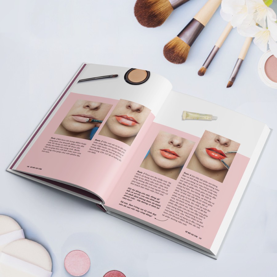 Sách The makeup manual - Trang điểm tự nhiên, học cách trang điểm từ a-z