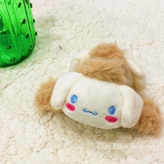 Kẹp Gắp Tóc Lông Sanrio Cinnamonroll, Pompompurin Dễ Thương