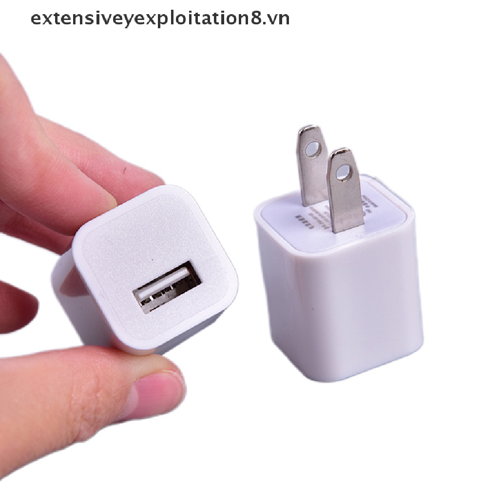 Củ Sạc 5W Cho iPod, iPad, iPhone 5 / 5c / 5s / 6 / 6s / 7 Plus