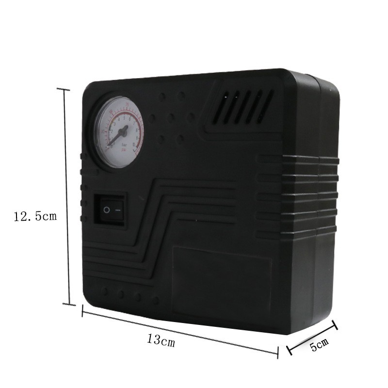 Portable Air Compressor Pump 150 Psi-Dc 12V Auto Tire Inflator Gauge Car Pump With Analog Display,Te-0D