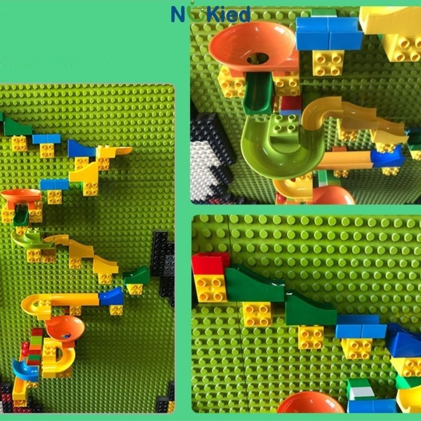 Đế Base Xếp Hình Lego Duplo KT 51x25.5cm_Hạt Lớn Gắn Đồ Chơi Lắp Ráp Cho Bé_Nukied VN