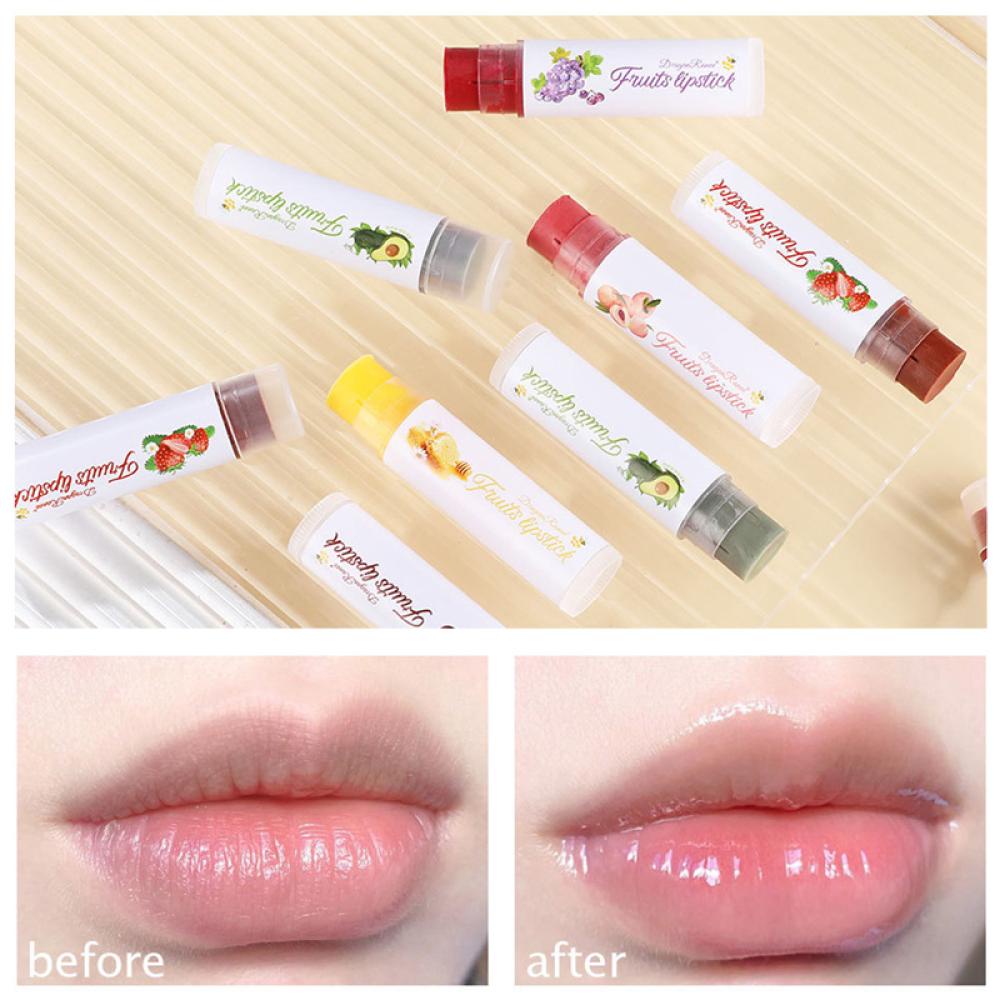 Son Dưỡng Môi Vị Trái Cây Thay Đổi Màu Sắc Theo Nhiệt Độ Tự Nhiên Lâu Trôi E3V5