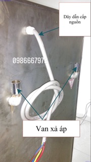 Van xả áp tủ cơm ,tủ hấp zen trong M21