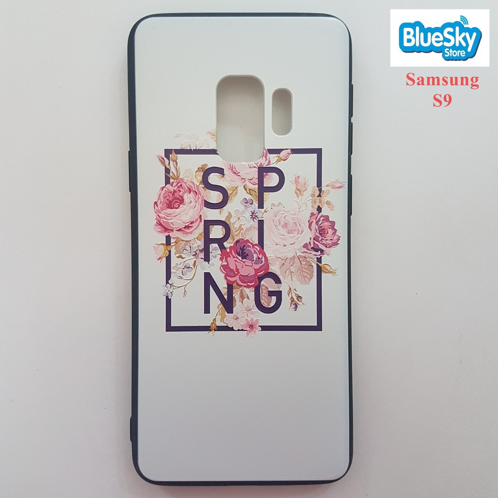Ốp lưng Samsung S9 hình hoa 3