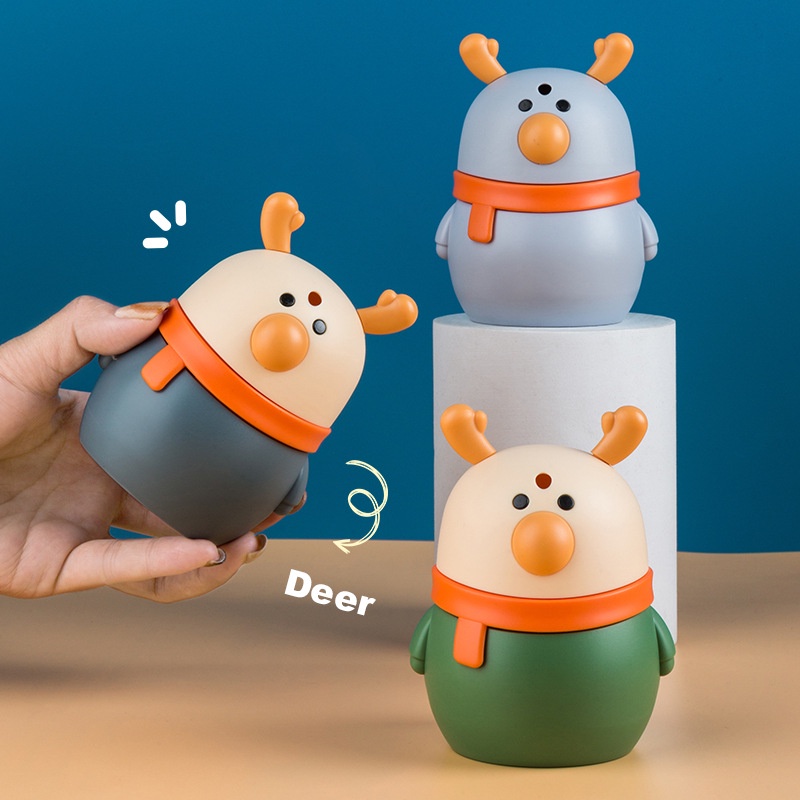 Hộp Đựng Tăm Lấy Tự Động Bật Nắp Tự Động Hình Hoạt Hình Dễ Thương Cho Gia Đình