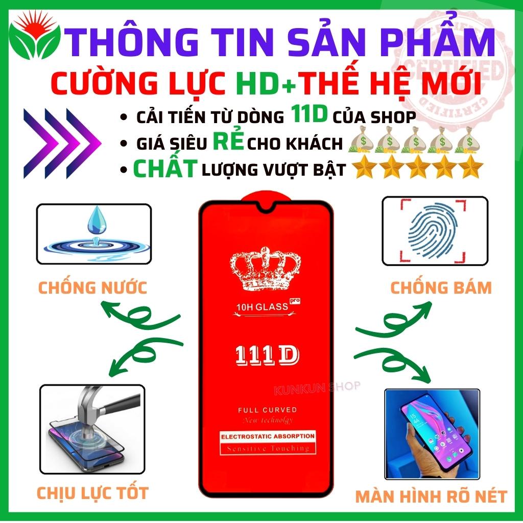 Kính Cường Lực SamSung A70 - Dán Full màn hình 111D - Độ trong suốt cực cao - Chống bám vân tay tốt cho điện thoại