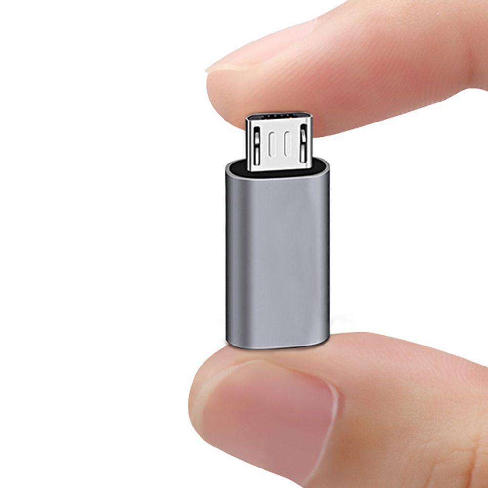 Bộ chuyển đổi truyền dữ liệu nhanh OTG mini Type-C cổng cắm sang Micro USB-C thích hợp cho điện thoại máy tính bảng