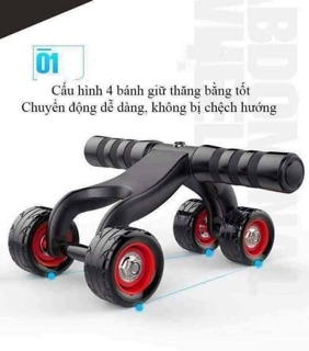CON LĂN TẬP BỤNG 4 BÁNH