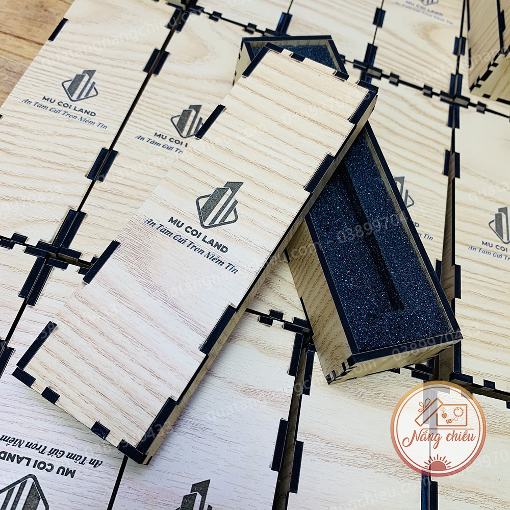Hộp đựng bút gỗ, đựng nước hoa, son, hộp gỗ đựng quà tặng , thiết kế size theo mục đích sử dụng của khách hàng