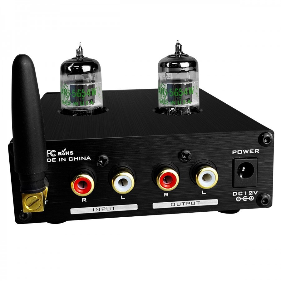 Ampli Đèn 6J1 Preamplifier, Chỉnh Bass-Treble Bluetooth 5.0 FX-Audio TUBE-03 MKII - Hàng Chính Hãng cao cấp