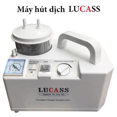 Máy hút dịch 1 bình lucass ss-6a