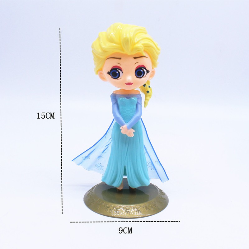 Mô hình công chúa hoạt hình trang trí bánh kem dễ thương