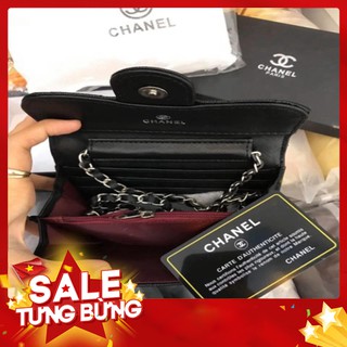 Ví cầm tay chanel❣️freeship❣️ ví kèm dây đeo chéo của túi xách mai linh