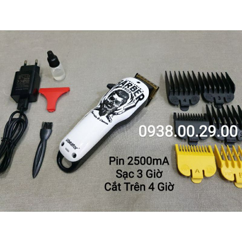 Tông Đơ Cắt Tóc Barber Shop Ubeator Chính Hãng 2 Tốc Độ Công Suất 15w.