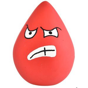 Đồ chơi cho chó TRUSTIE  LATEX TOY - WATER DROP (RED)