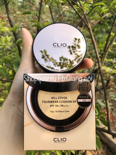 [Tặng kèm lõi] Phấn Nước Clio Kill Cover Founwear Cushion XP SPF50+ | BigBuy360 - bigbuy360.vn