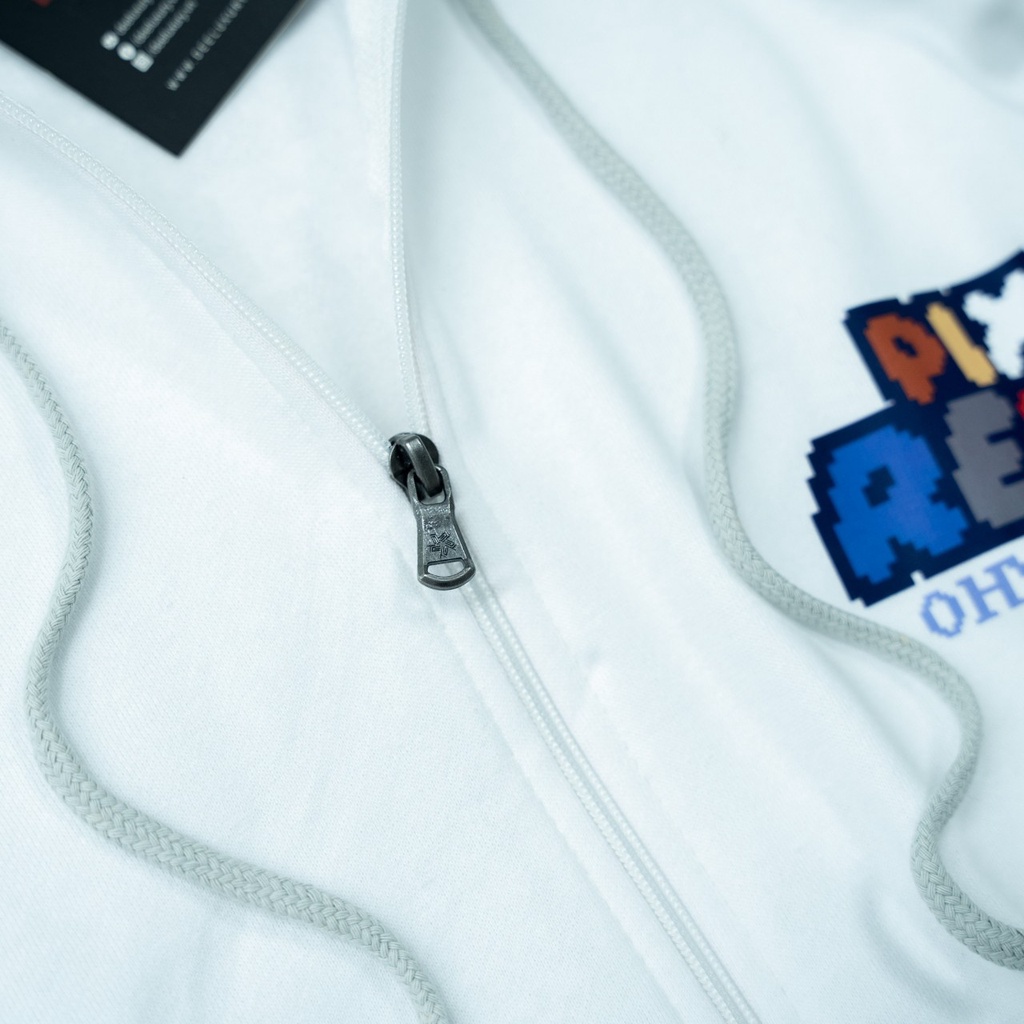 Áo Khoác Jacket Hoodie Zip Nỉ Thu Đông Nam Nữ Unisex Form Rộng