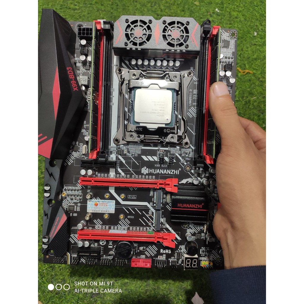 Combo Mainboard Huananzhi X99 CPU E5 2678V3