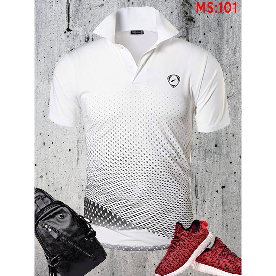 ÁO thun nam polo ngắn tay có cổ💥 xả hàng ,áo mặc cực thoải mái. (có ảnh- thật và video) | BigBuy360 - bigbuy360.vn