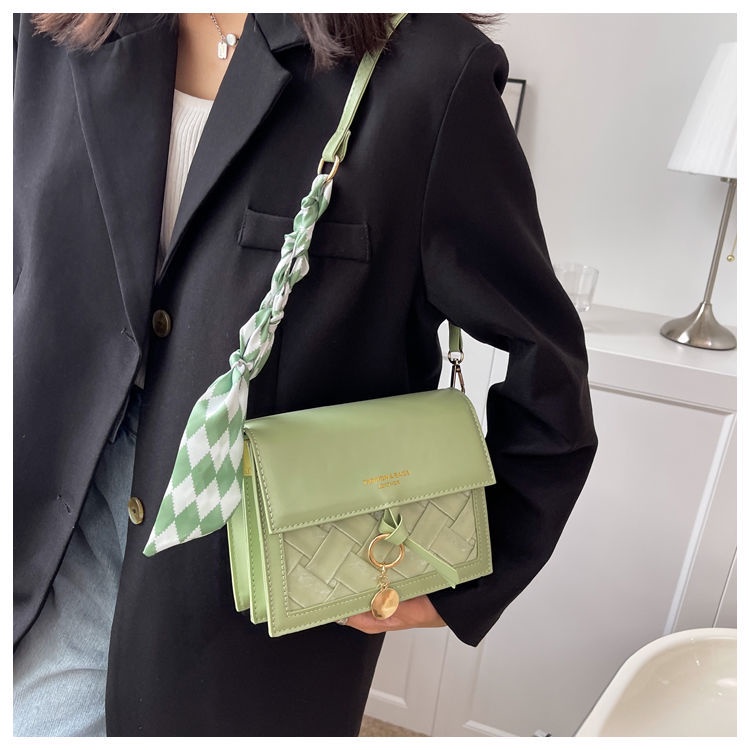 ENVIROSAX Túi đeo chéo phối dây xích dễ phối đồ phong cách mùa hè thời trang cho nữ