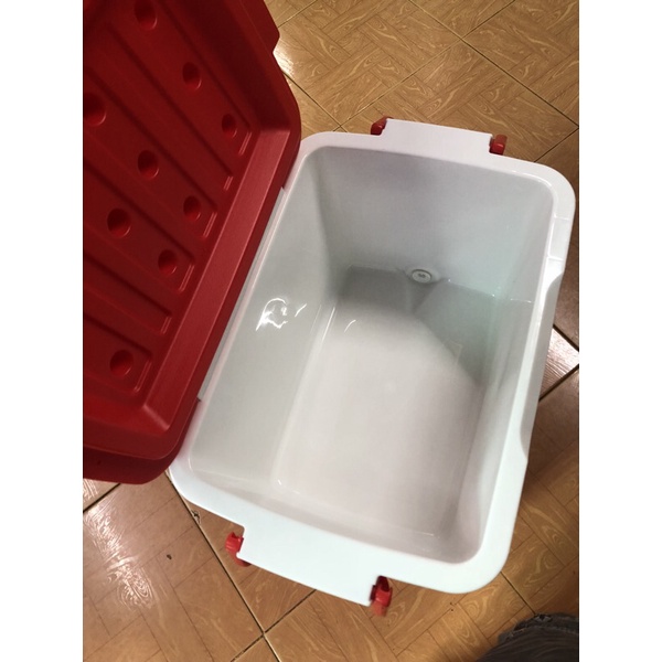 Thùng đá Duy Tân 35L thùng giữ lạnh được 3 ngày BPA free an toàn sức khoẻ