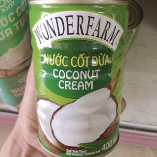 Nước CỐT DỪA WONDERFARM 400ml