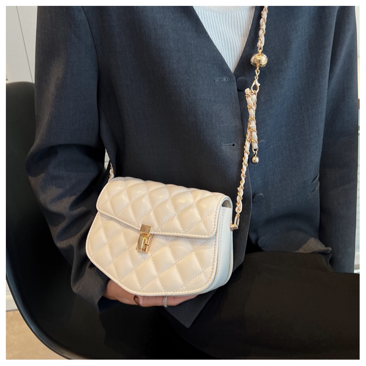 IELGY Túi Đeo Vai Có Dây Đeo Mắc Xích Thời Trang Cho Nữ