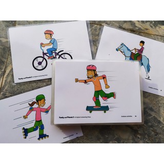 combo flashcards family and friends starter grade1,2,3