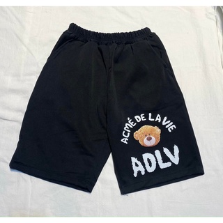 Quần Short ADLV Dáng Thể Thao Lưng Chun Có Túi Màu Đen